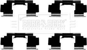 Borg & Beck BBK1436 - Kit accessori, Pastiglia freno www.autoricambi360.it