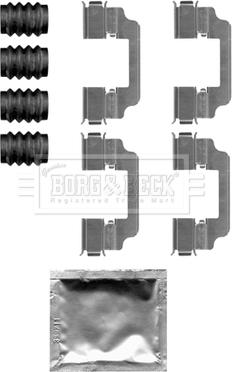 Borg & Beck BBK1508 - Kit accessori, Pastiglia freno www.autoricambi360.it
