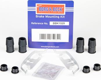 Borg & Beck BBK1529 - Kit accessori, Pastiglia freno www.autoricambi360.it