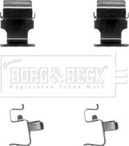 Borg & Beck BBK1313 - Kit accessori, Pastiglia freno www.autoricambi360.it
