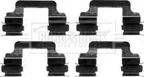 Borg & Beck BBK1241 - Kit accessori, Pastiglia freno www.autoricambi360.it
