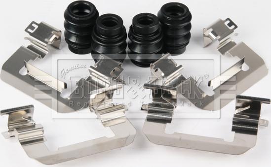 Borg & Beck BBK1748 - Kit accessori, Pastiglia freno www.autoricambi360.it