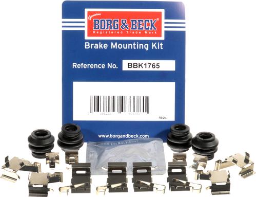 Borg & Beck BBK1765 - Kit accessori, Pastiglia freno www.autoricambi360.it