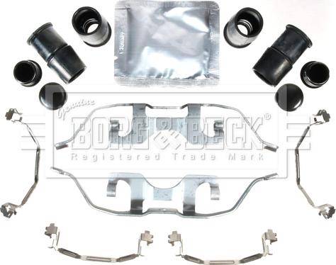 Borg & Beck BBK1785 - Kit accessori, Pastiglia freno www.autoricambi360.it