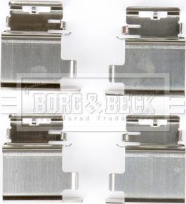 Borg & Beck BBK1733 - Kit accessori, Pastiglia freno www.autoricambi360.it