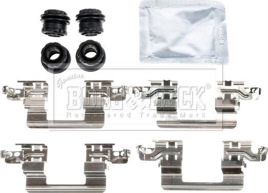 Borg & Beck BBK1775 - Kit accessori, Pastiglia freno www.autoricambi360.it