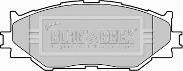 Borg & Beck BBP1993 - Kit pastiglie freno, Freno a disco www.autoricambi360.it