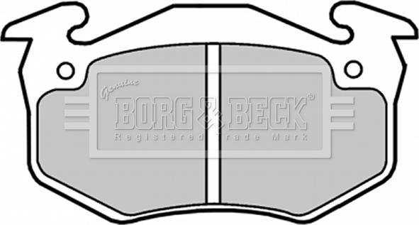 Borg & Beck BBP1018 - Kit pastiglie freno, Freno a disco www.autoricambi360.it