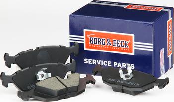 Borg & Beck BBP1266 - Kit pastiglie freno, Freno a disco www.autoricambi360.it