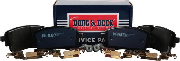 Borg & Beck BBP2927 - Kit pastiglie freno, Freno a disco www.autoricambi360.it