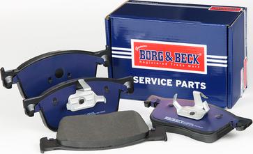 Borg & Beck BBP2634 - Kit pastiglie freno, Freno a disco www.autoricambi360.it