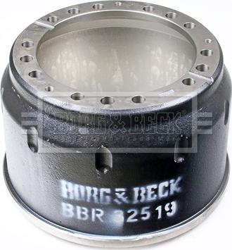Borg & Beck BBR32519 - Tamburo freno www.autoricambi360.it