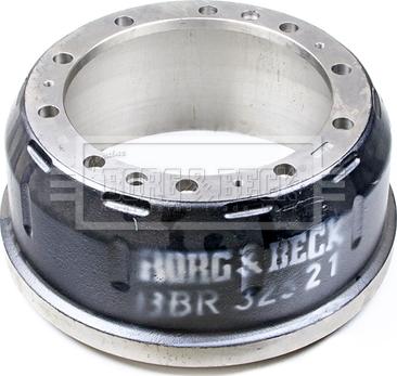Borg & Beck BBR32521 - Tamburo freno www.autoricambi360.it