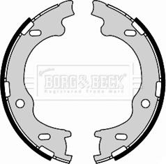 Borg & Beck BBS6400 - Kit ganasce, Freno stazionamento www.autoricambi360.it