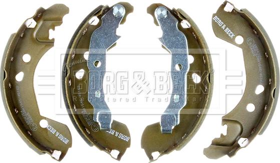 Borg & Beck BBS6354 - Kit ganasce freno www.autoricambi360.it