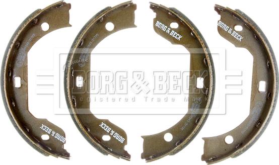 Borg & Beck BBS6332 - Kit ganasce, Freno stazionamento www.autoricambi360.it