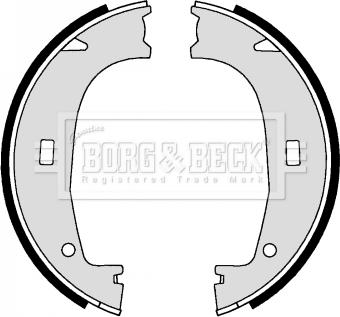 Borg & Beck BBS6246 - Kit ganasce, Freno stazionamento www.autoricambi360.it