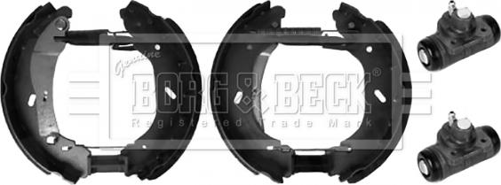 Borg & Beck BBS1145K - Kit ganasce freno www.autoricambi360.it