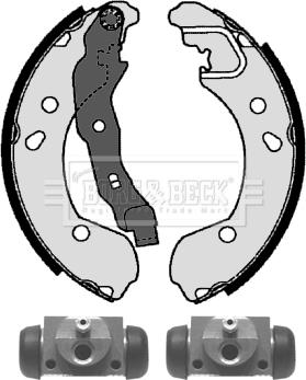 Borg & Beck BBS1119K - Kit ganasce freno www.autoricambi360.it