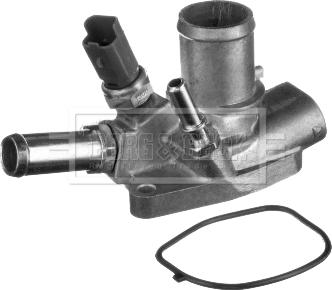 Borg & Beck BBT425 - Termostato, Refrigerante www.autoricambi360.it