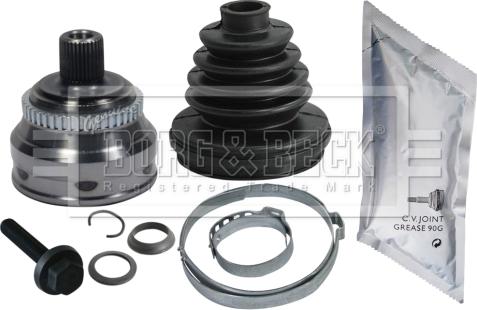 Borg & Beck BCJ1491 - Kit giunti, Semiasse www.autoricambi360.it