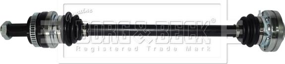 Borg & Beck BDS1505 - Albero motore / Semiasse www.autoricambi360.it