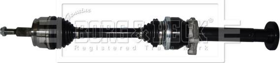 Borg & Beck BDS1536 - Albero motore / Semiasse www.autoricambi360.it