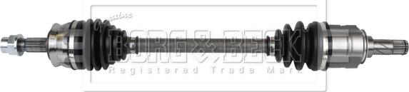 Borg & Beck BDS1058 - Albero motore / Semiasse www.autoricambi360.it