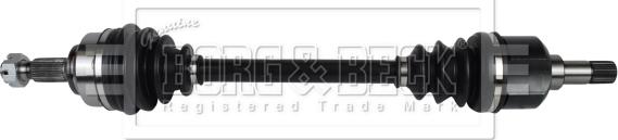 Borg & Beck BDS1039 - Albero motore / Semiasse www.autoricambi360.it
