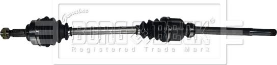 Borg & Beck BDS1038 - Albero motore / Semiasse www.autoricambi360.it