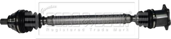 Borg & Beck BDS1037 - Albero motore / Semiasse www.autoricambi360.it