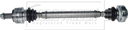 Borg & Beck BDS1023 - Albero motore / Semiasse www.autoricambi360.it