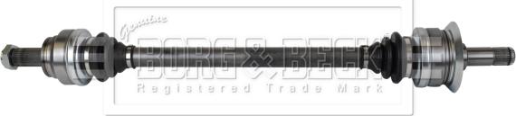 Borg & Beck BDS1154 - Albero motore / Semiasse www.autoricambi360.it