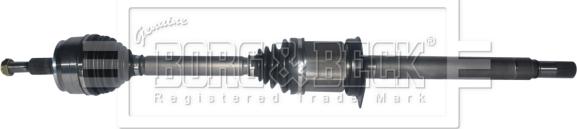 Borg & Beck BDS1165 - Albero motore / Semiasse www.autoricambi360.it