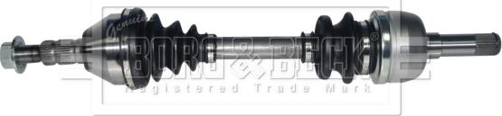 Borg & Beck BDS1128 - Albero motore / Semiasse www.autoricambi360.it