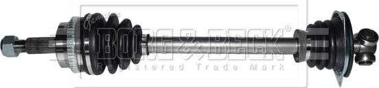 Borg & Beck BDS1172 - Albero motore / Semiasse www.autoricambi360.it