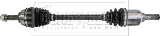 Borg & Beck BDS1301 - Albero motore / Semiasse www.autoricambi360.it