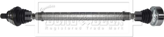 Borg & Beck BDS1386 - Albero motore / Semiasse www.autoricambi360.it