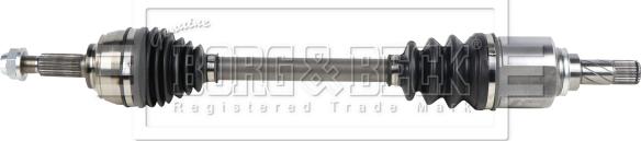 Borg & Beck BDS1240 - Albero motore / Semiasse www.autoricambi360.it