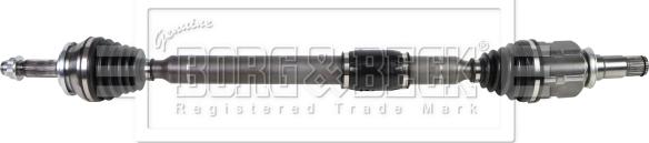 Borg & Beck BDS1253 - Albero motore / Semiasse www.autoricambi360.it