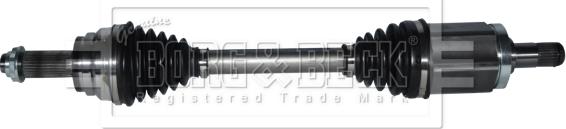 Borg & Beck BDS1223 - Albero motore / Semiasse www.autoricambi360.it