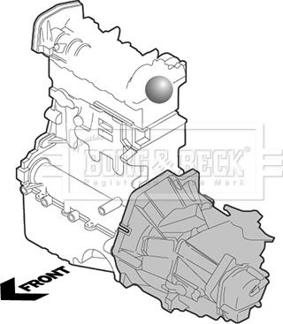Borg & Beck BEM4349 - Sospensione, Motore www.autoricambi360.it