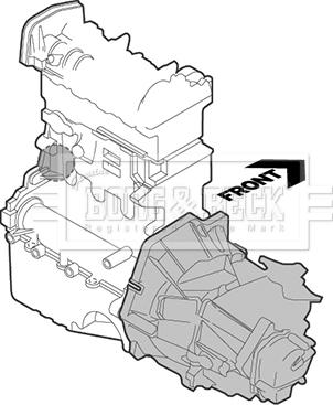 Borg & Beck BEM3568 - Sospensione, Motore www.autoricambi360.it