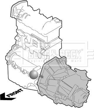 Borg & Beck BEM4277 - Sospensione, Motore www.autoricambi360.it
