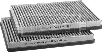 Borg & Beck BFC1067 - Filtro, Aria abitacolo www.autoricambi360.it