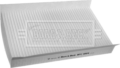 Borg & Beck BFC1004 - Filtro, Aria abitacolo www.autoricambi360.it