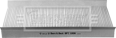 Borg & Beck BFC1006 - Filtro, Aria abitacolo www.autoricambi360.it