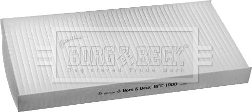 Borg & Beck BFC1000 - Filtro, Aria abitacolo www.autoricambi360.it