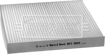 Borg & Beck BFC1003 - Filtro, Aria abitacolo www.autoricambi360.it