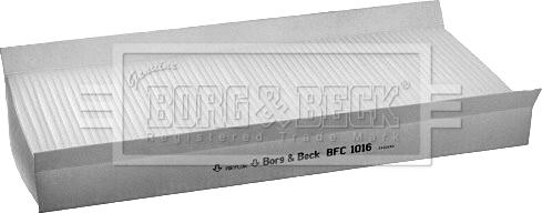 Borg & Beck BFC1016 - Filtro, Aria abitacolo www.autoricambi360.it